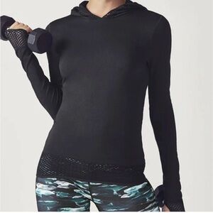 FABLETICS Megan Seamless Pullover Long Sleeve Active Hoodie